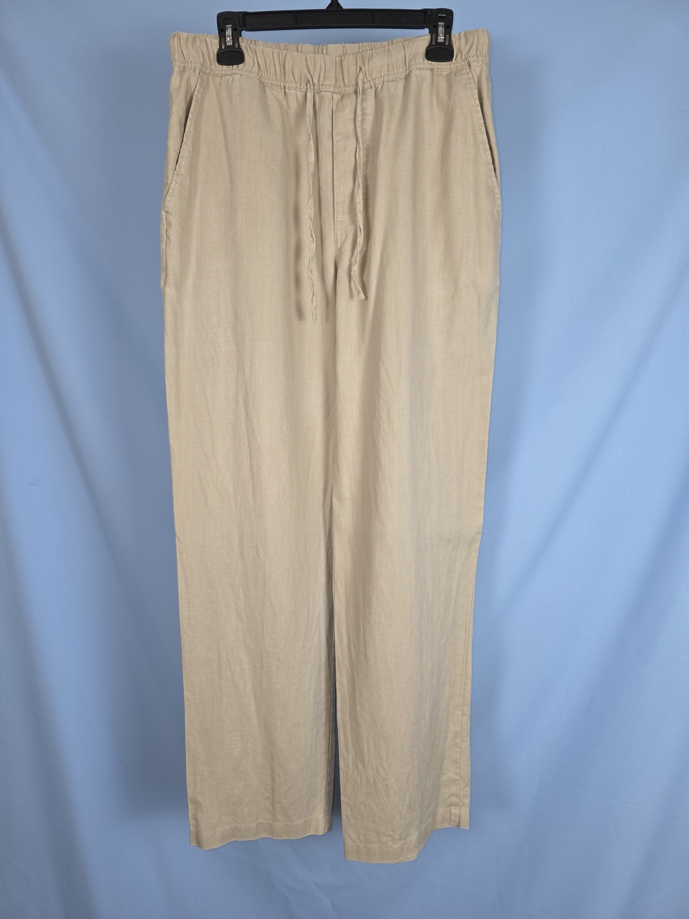 Men's WEEKENDZ OFF size 32 Beige 100% Linen Drawstring Pants